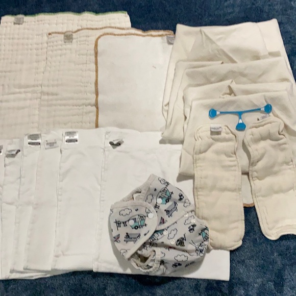 👶 fabric diapers size 0-9, L and xl - Picture 1 of 13
